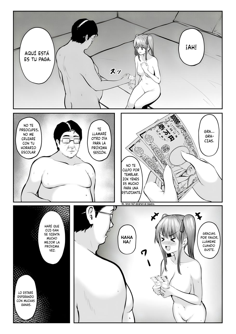 [Nekomimi to Kuro Mask (cielo)] Watashitachi Meimon Onna Gakuen-sei wa Shimai de Papakatsu Shitemasu | Buscando Sugardaddies como Hermanas [Spanish] - Page 33
