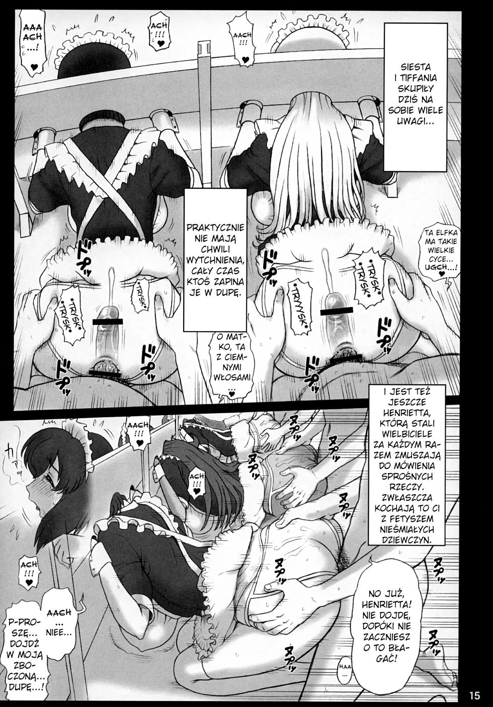 (C75) [Kaiten Sommelier (13.)] 21Kaiten - Maid no Tasogare (Zero no Tsukaima) [Polish] - Page 14