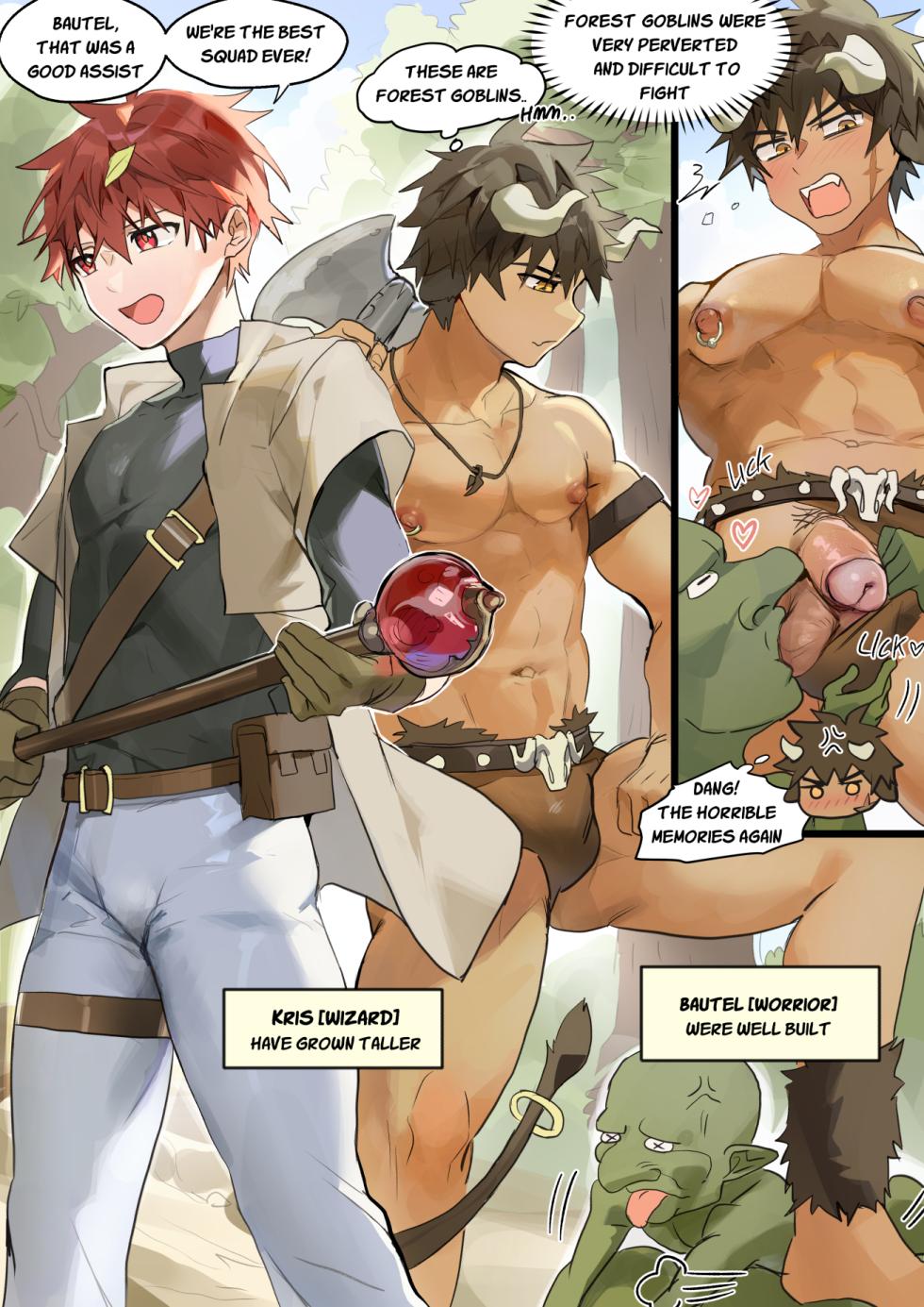 Artist Takk: Kris And Bautel : Trapped In A Goblin Cave Artist - Page 1