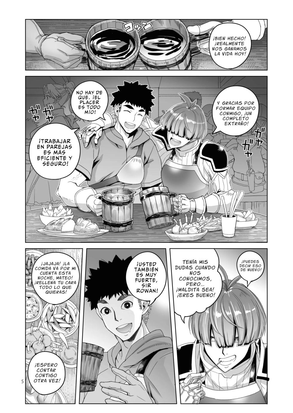 [Asaki Blog Branch Office (Asaki Takayuki)] Rouwan Nyokenshi wa Kakusenai [Spanish] [Digital] [Incomplete] - Page 3