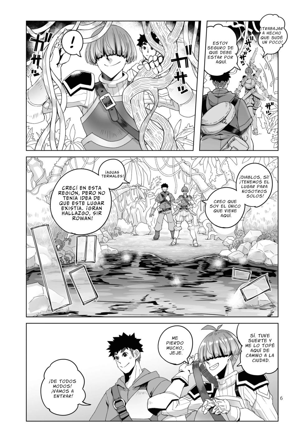 [Asaki Blog Branch Office (Asaki Takayuki)] Rouwan Nyokenshi wa Kakusenai [Spanish] [Digital] [Incomplete] - Page 4