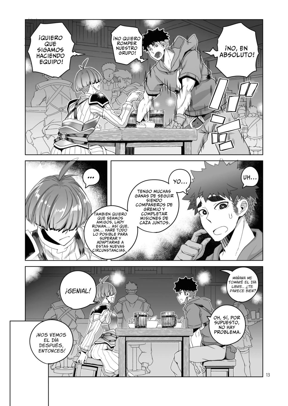 [Asaki Blog Branch Office (Asaki Takayuki)] Rouwan Nyokenshi wa Kakusenai [Spanish] [Digital] [Incomplete] - Page 11