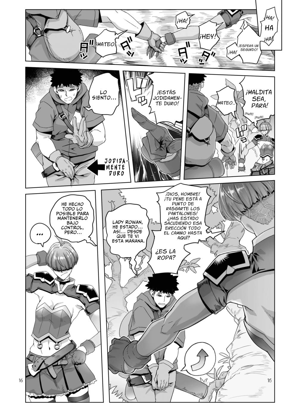 [Asaki Blog Branch Office (Asaki Takayuki)] Rouwan Nyokenshi wa Kakusenai [Spanish] [Digital] [Incomplete] - Page 14