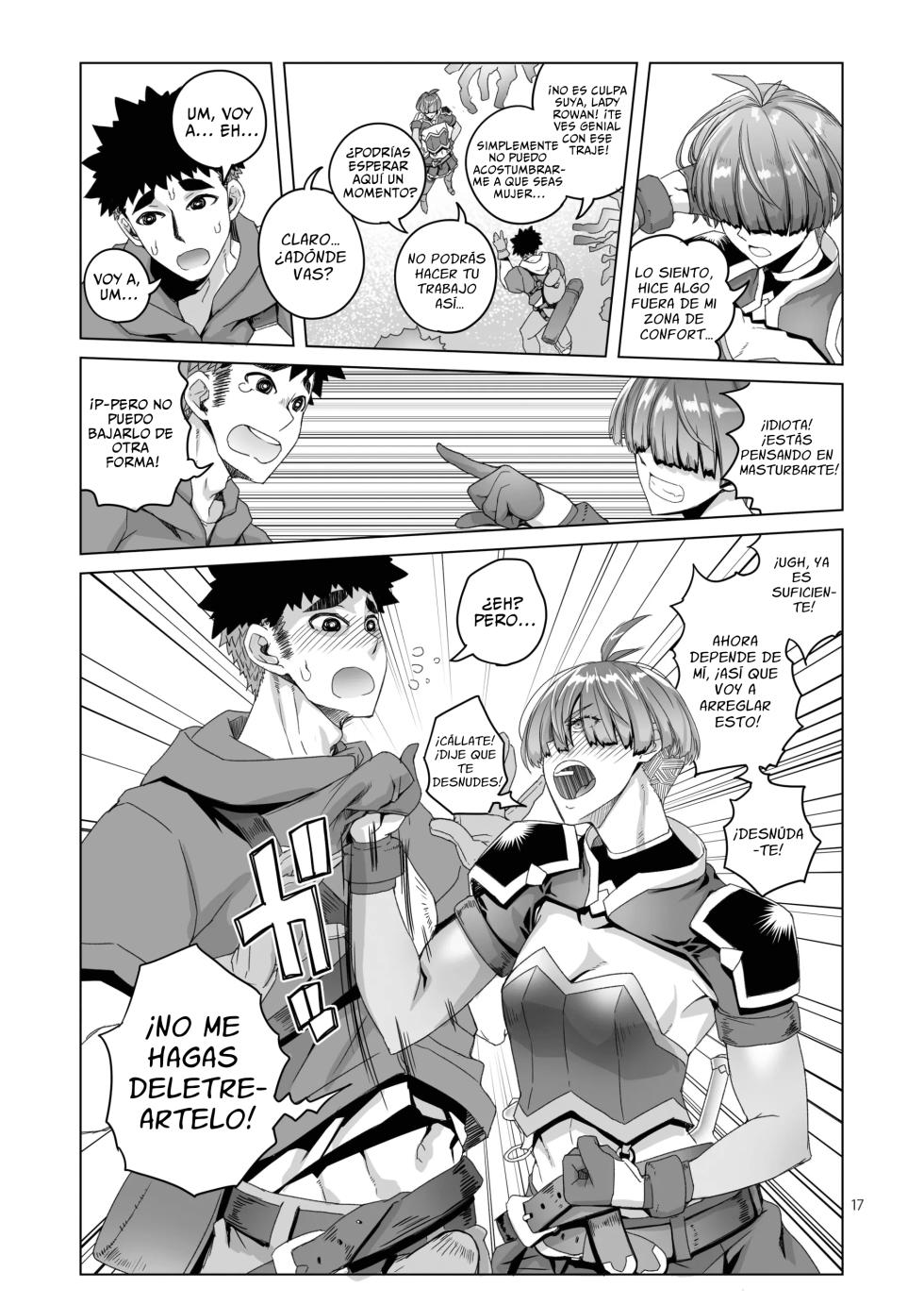 [Asaki Blog Branch Office (Asaki Takayuki)] Rouwan Nyokenshi wa Kakusenai [Spanish] [Digital] [Incomplete] - Page 15