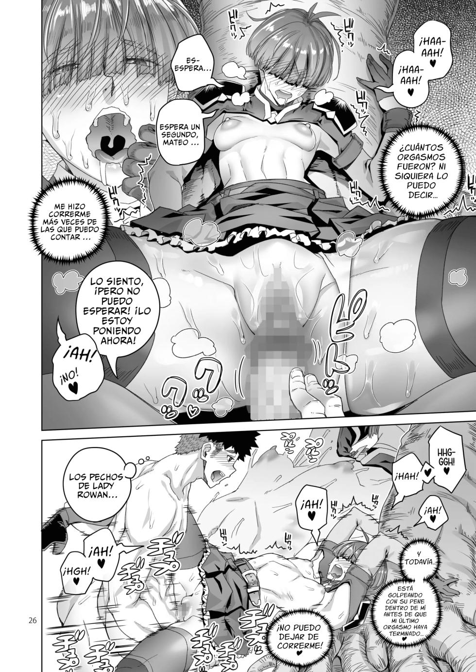 [Asaki Blog Branch Office (Asaki Takayuki)] Rouwan Nyokenshi wa Kakusenai [Spanish] [Digital] [Incomplete] - Page 24