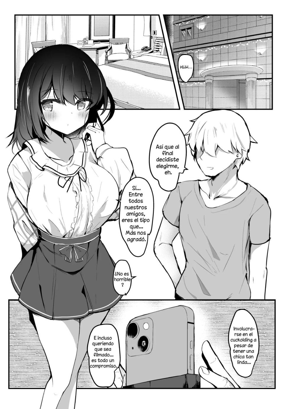 [RefRevo Comic (Hinata Yuu)] Netorase Kanojo [Spanish] - Page 7