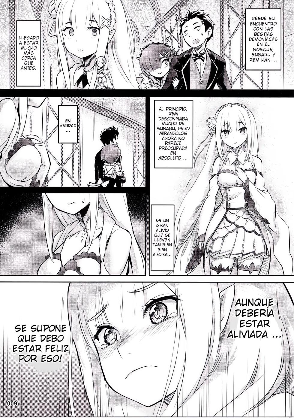 (C91) [Aokihoshi (Akaiguppy)] Re:Zero After Story (Re:Zero kara Hajimeru Isekai Seikatsu) [Spanish] - Page 10