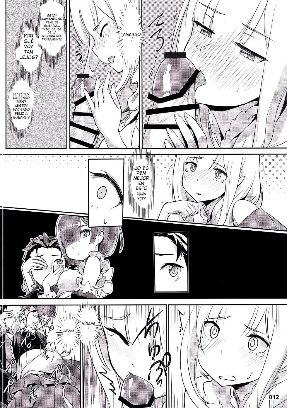 (C91) [Aokihoshi (Akaiguppy)] Re:Zero After Story (Re:Zero kara Hajimeru Isekai Seikatsu) [Spanish] - Page 13