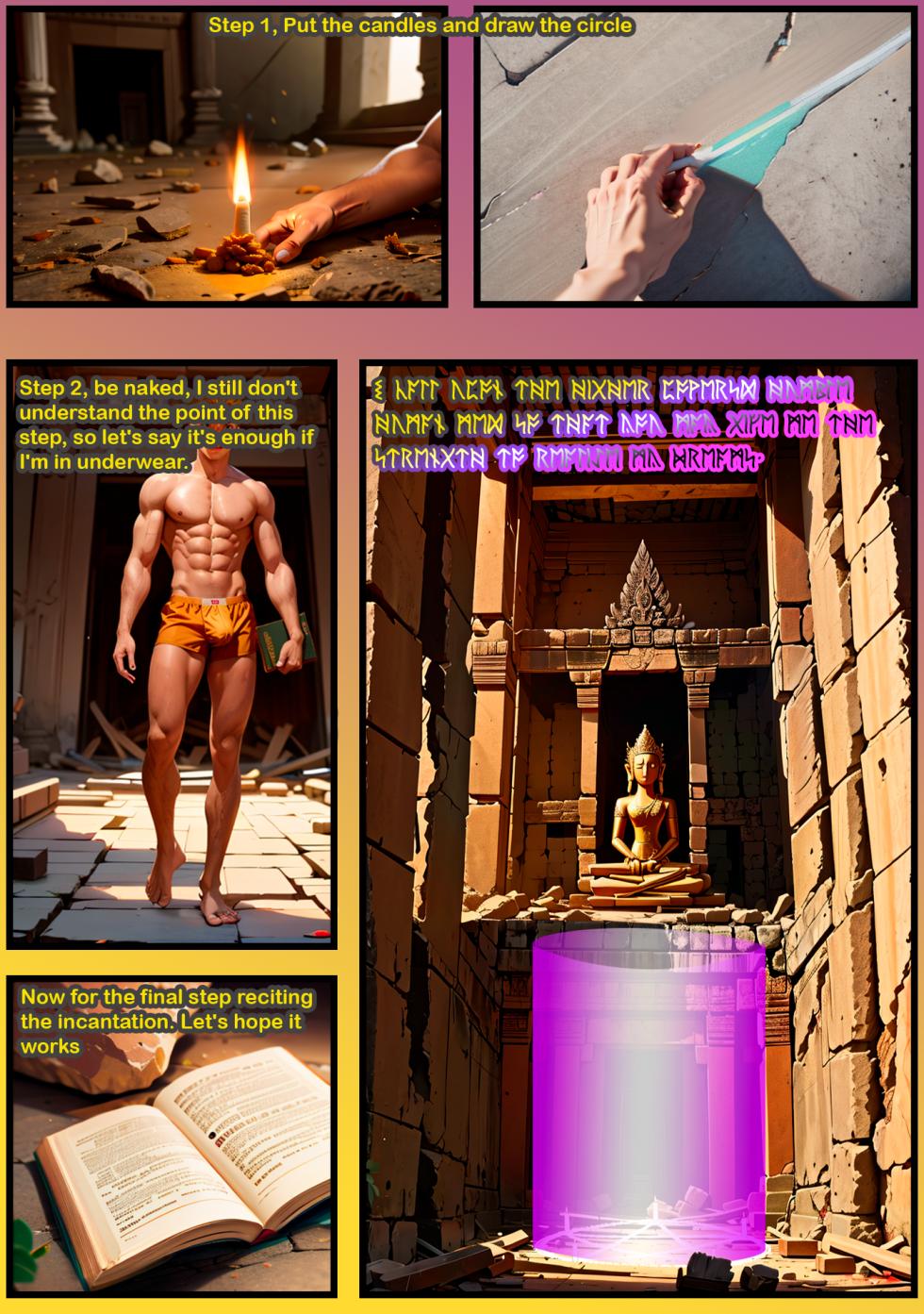 Old spirit invocation Full [AI Generated] - Page 3