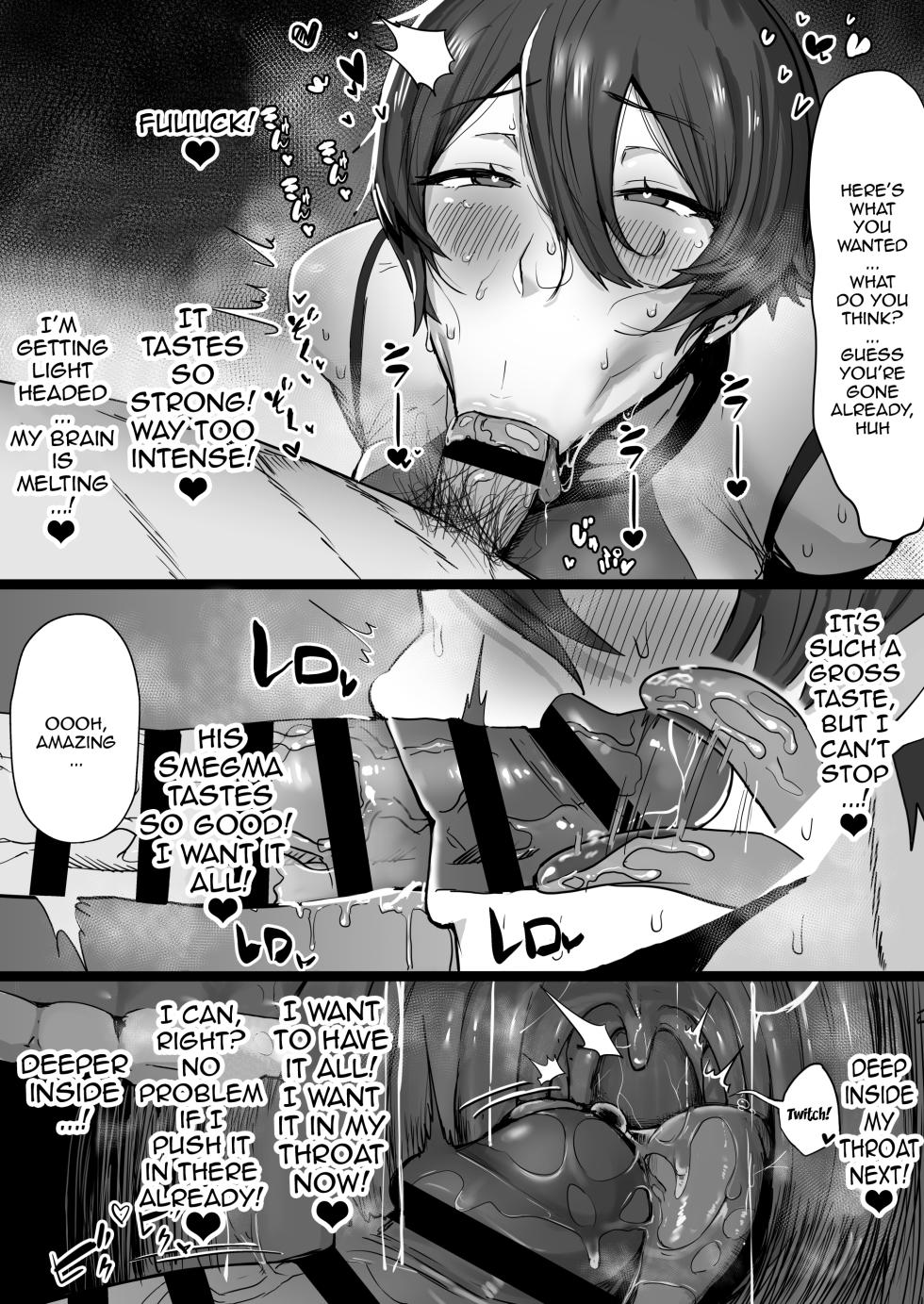 [Misaki (T-Man)] Having Sloppy Perverted Sex With My Childhood Friend Who's Got Princely Vibes So She's Super Popular With Girls, But Deep Down Is Actually a Masochistic Kitty [English] {Doujins.com} - Page 13