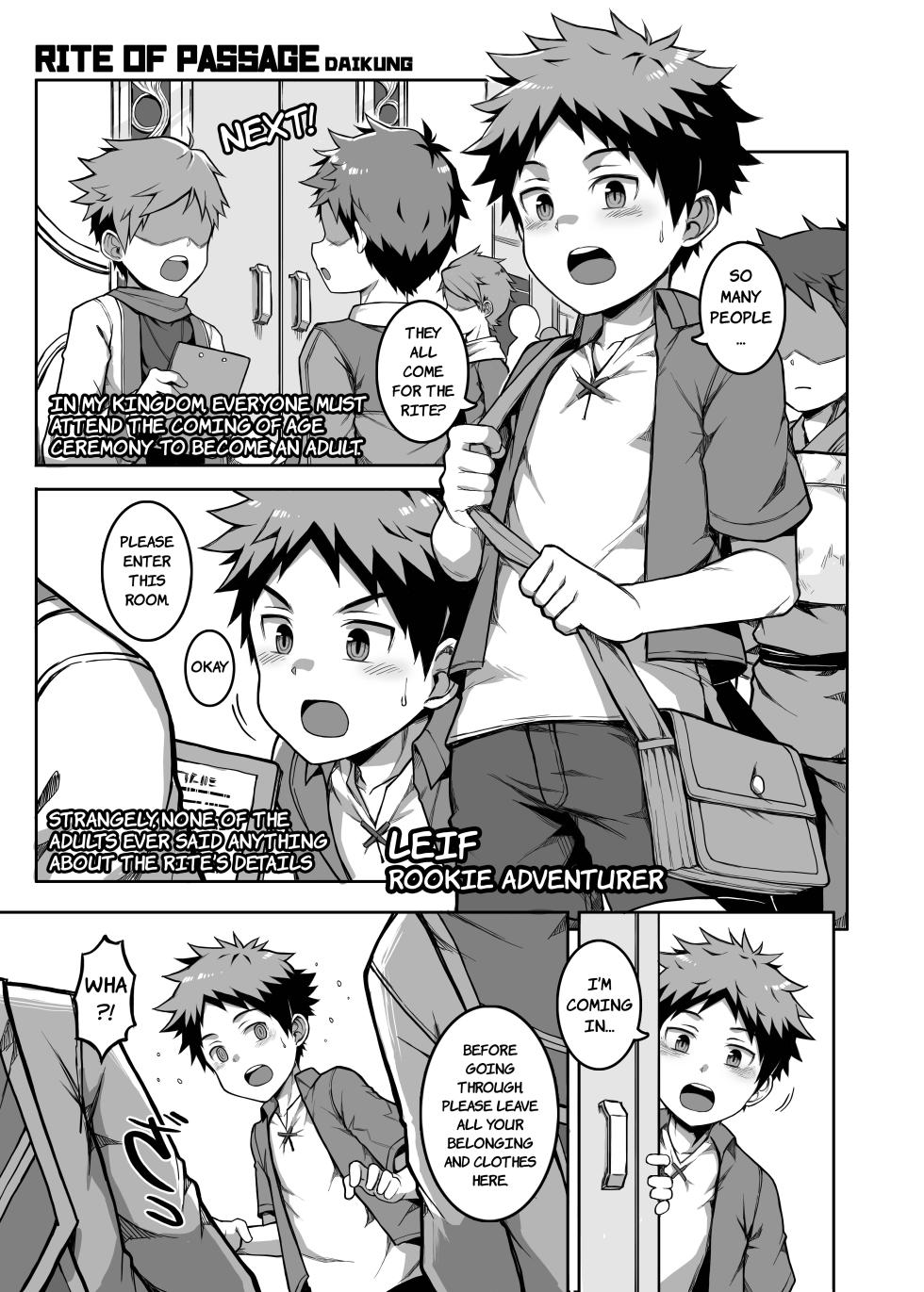 [DAIKUNG] Tsuuka Girei | Rite Of Passage [Japanese, English] - Page 2