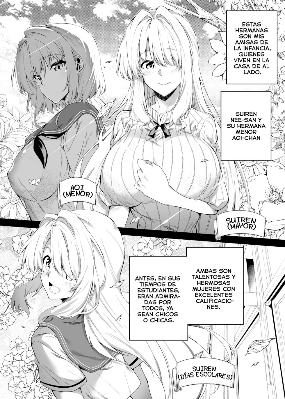 [Suiren no Yado (Asakawa)] Natsu no Yari Naoshi -Inaka to Hanare to Bijin Shimai- | Reconciliación de verano Las hermosas hermanas del campo [Spanish] [NETORU SCAN] - Page 16