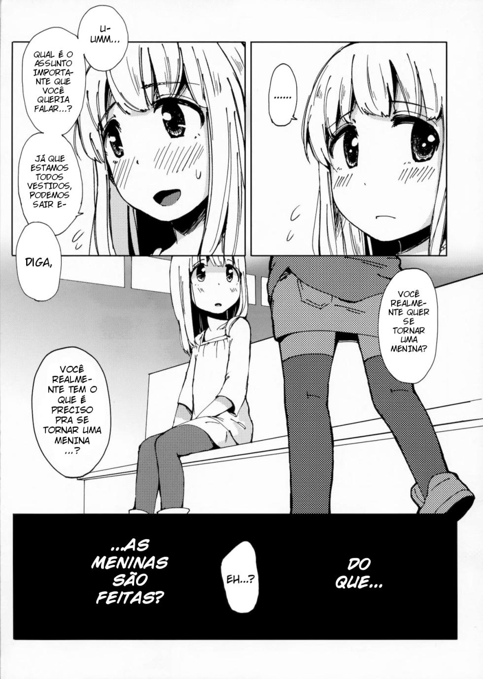 (Shotaket & Shota Scratch -Omega-) [Nanka no Atama! (Picao)] Osatou to Spice to Suteki na Nani mo Ka mo (Hourou Musuko) [Portuguese-BR] [Eri-Traps] - Page 4