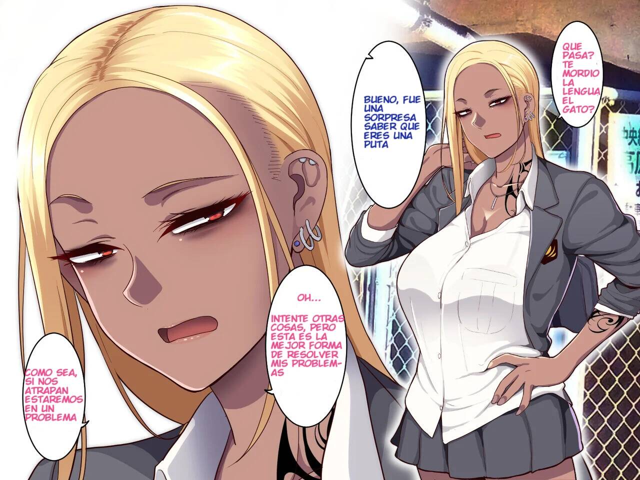 [B.B.T.T. (Yamamoto Zenzen)] Gakuen Suppo Nikki 1 - 8 | Diario de prostitución escolar Capitulos 1 - 8 [Spanish] - Page 10