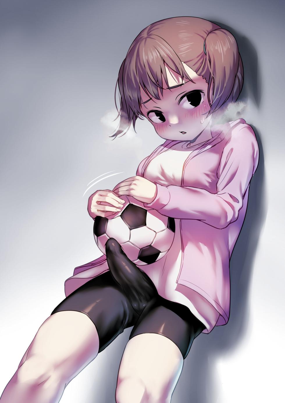 [Ayanakitori] Soccer ni Muchuu na Futanari-chan - Page 6