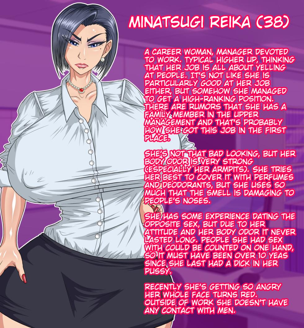 [Panya no Enzo] Seikaku (To Taishuu) No Kitsui Kuso Onna Joushi | My Damn Female Boss With A Terrible Personality (And Body Odor) [English] - Page 5