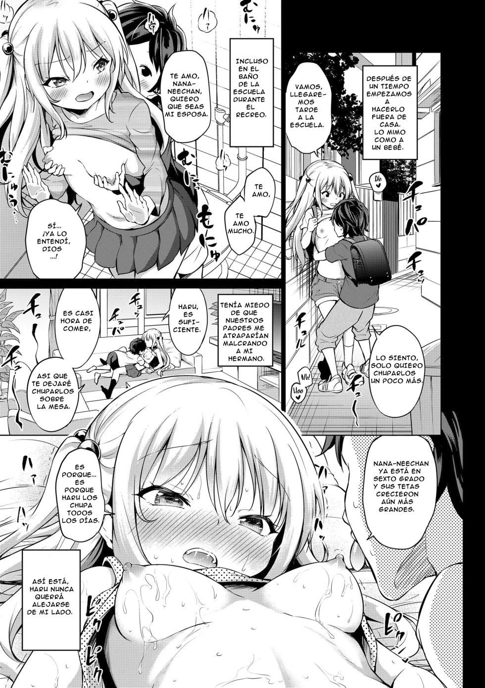 [Airandou] Amayakashi Borderline | Mi Hermanito Mimado (Mesukko Daisuki) [Spanish] [Nid] [Decensored] [Digital] - Page 3