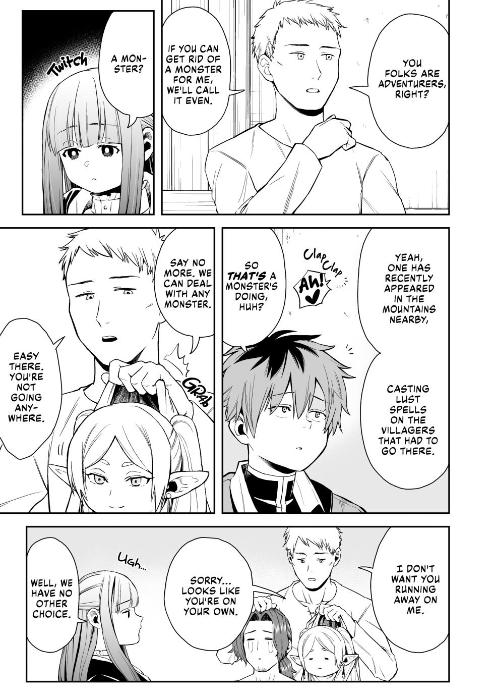 [Shikokoki no Okina] Ippan Saiin Mahou Otsuyu Dark | Ordinary Lust Magic Slootrak (Sousou no Frieren) [English] [Fap It Scans] - Page 5