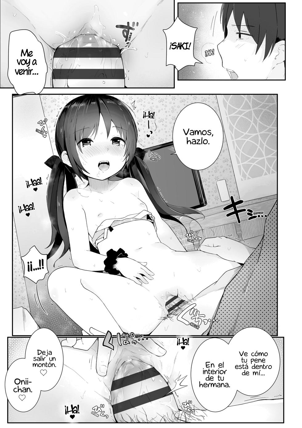 [Kinomoto Anzu] Imouto Summer | Verano con mi hermana (Chiisana Karada no Dakigokochi) [Spanish] [Dou-Hen FS] [Digital] - Page 19