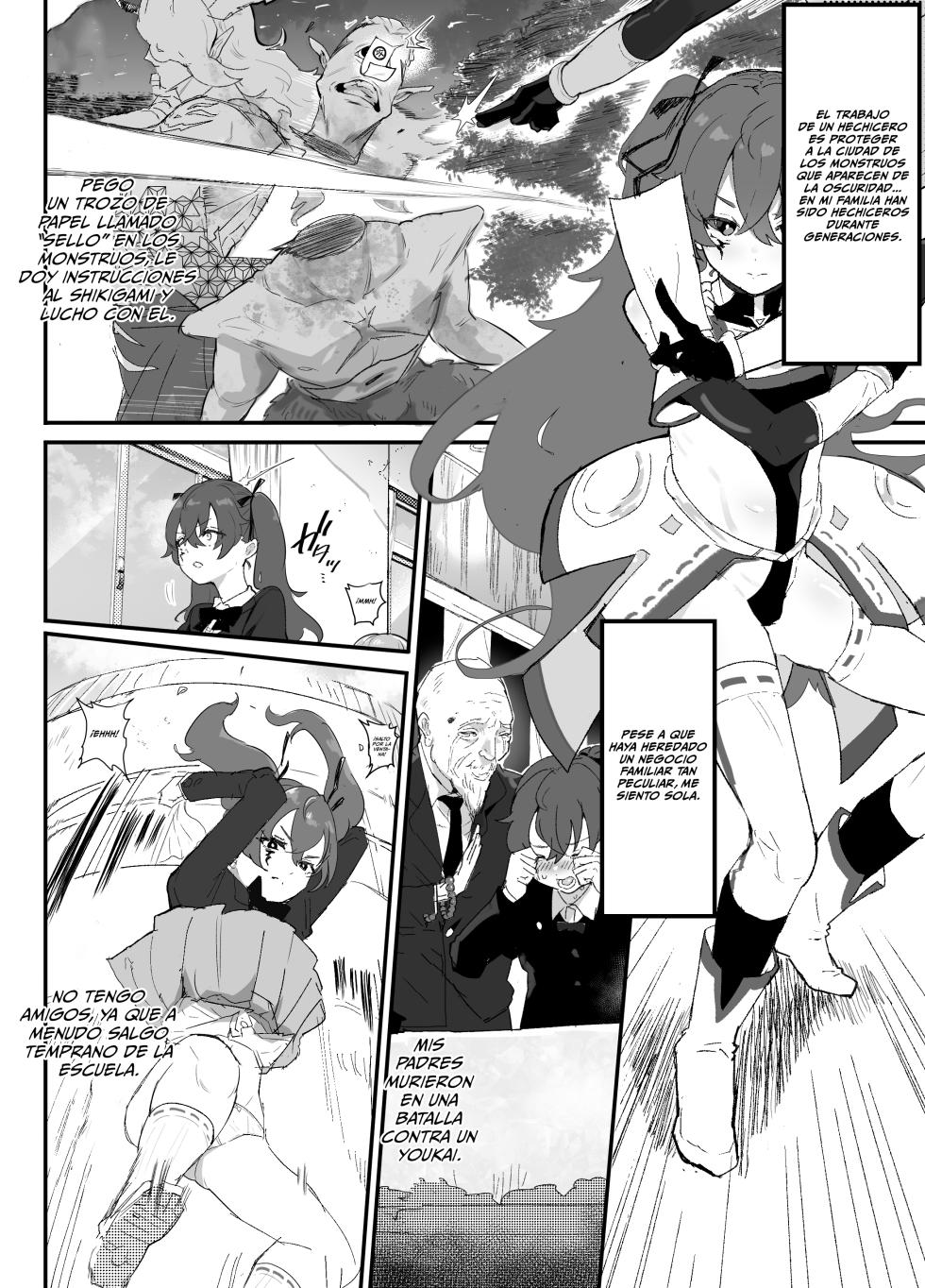 [Airimiash (Rabu)] Ai In Chuugakusei Onmyouji no Seiyoku [Spanish] [MandaloAsiNoma] - Page 3