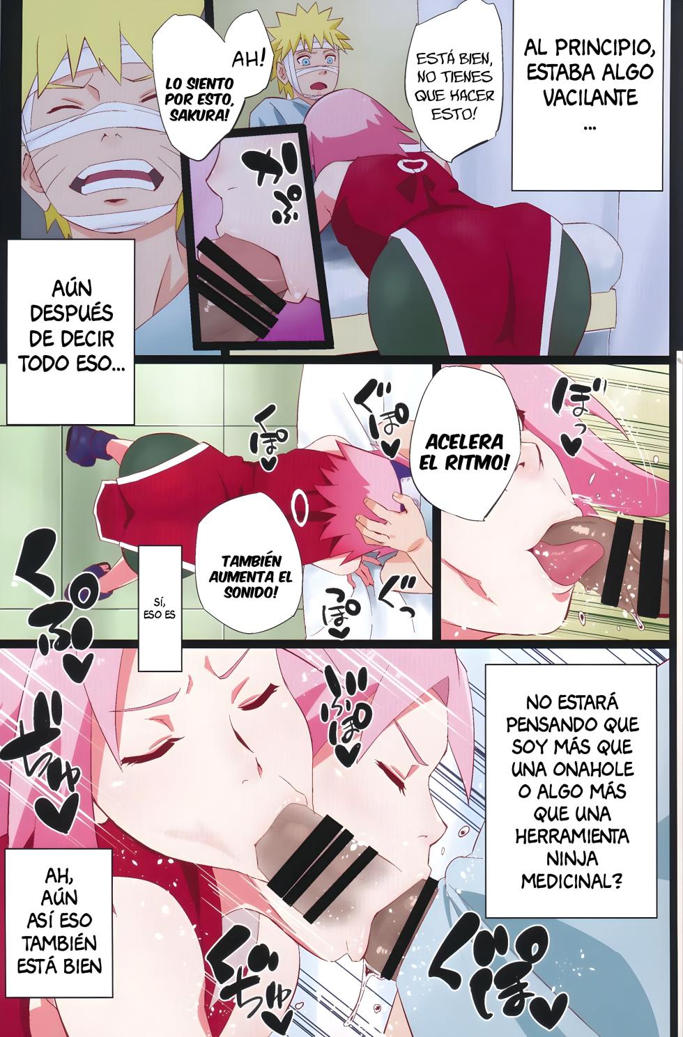(C103) [Karakishi Youhei-dan Shinga (Sahara Wataru)] NARUTOP PINK (Naruto) [Spanish] - Page 4