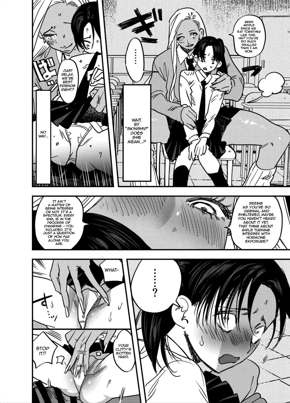[Tosha Pink (Chimeda)] I Couldn't Refuse the Gyaru's Cock [Futanari Gyaru x Disciplinary Committee Officer] - Page 5