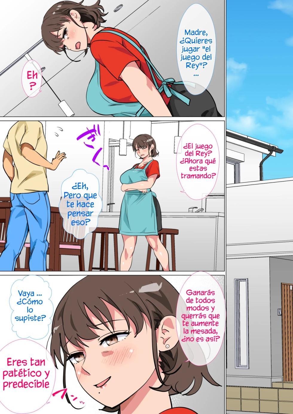 [Circle Spice] Ousama Game no Meirei de Haha to Sex Shita Hanashi | I Ordered My Mom to Have Sex with Me in King's Game [Spanish][PlipPlop] - Page 5