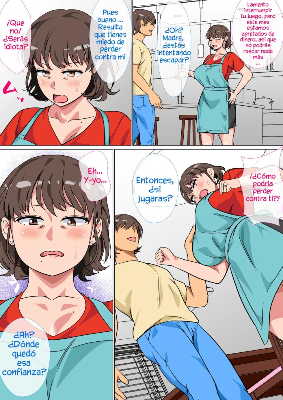 [Circle Spice] Ousama Game no Meirei de Haha to Sex Shita Hanashi | I Ordered My Mom to Have Sex with Me in King's Game [Spanish][PlipPlop] - Page 6