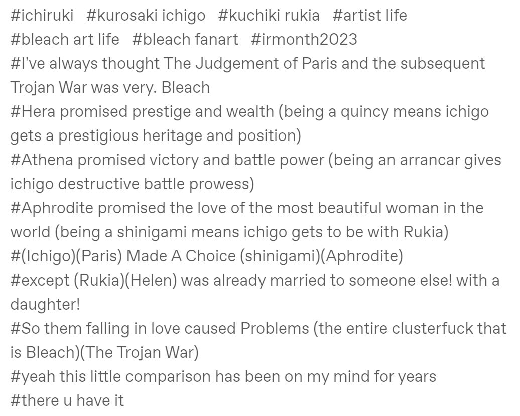 [sera)]for #irmonth2023 day 8: fairest [Bleach) - Page 16