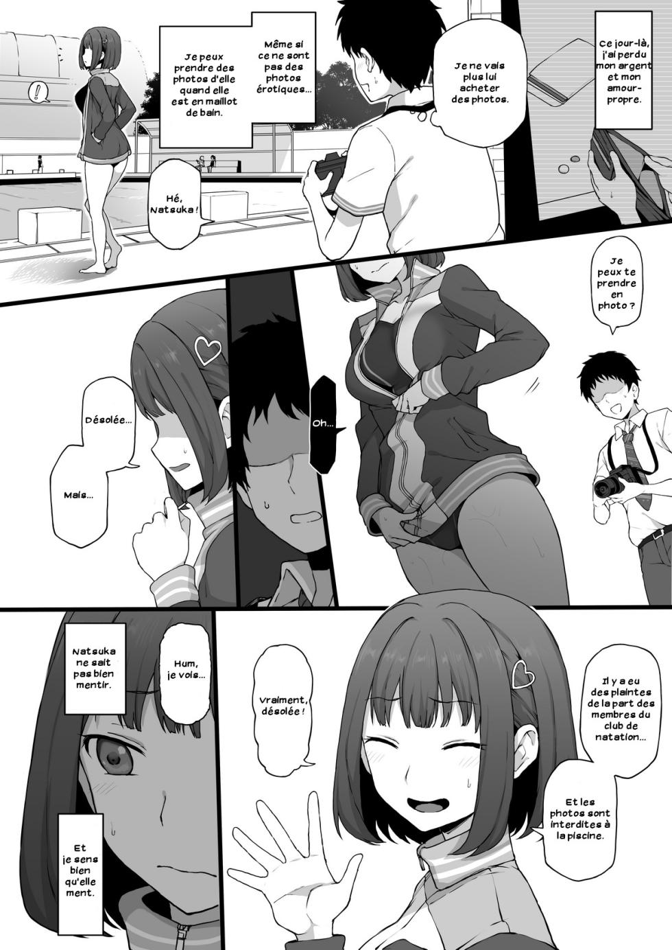 [Doushia (Terasu MC)] Yarichin kara Imouto to Osananajimi no Honnou Mukidashi na Shashin o Katte Shikoru Hon (LoveR) [French] [Zer0] [Digital] - Page 10
