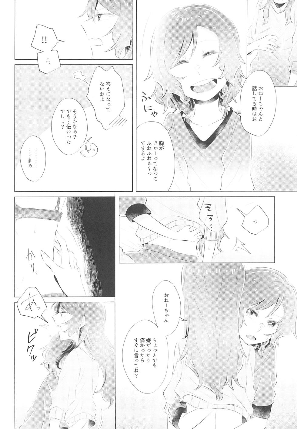 (Sekai de Hitotsu no Taisetsu na Hi) [Daisan-keitai (Kura)] first:contact (BanG Dream!) - Page 6