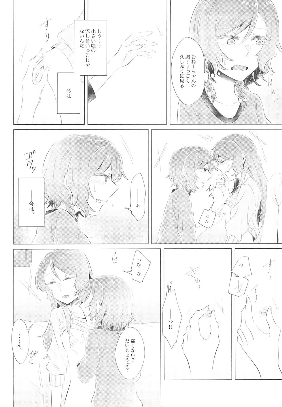 (Sekai de Hitotsu no Taisetsu na Hi) [Daisan-keitai (Kura)] first:contact (BanG Dream!) - Page 8