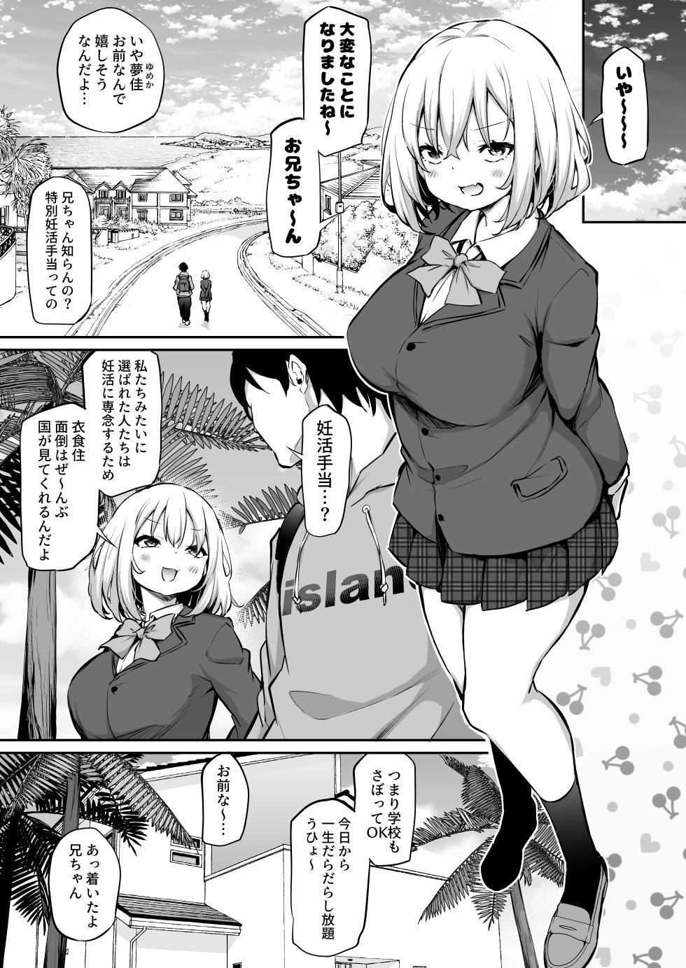 [Airandou] Imouto Haramasenai to Derarenai Shima - Page 4