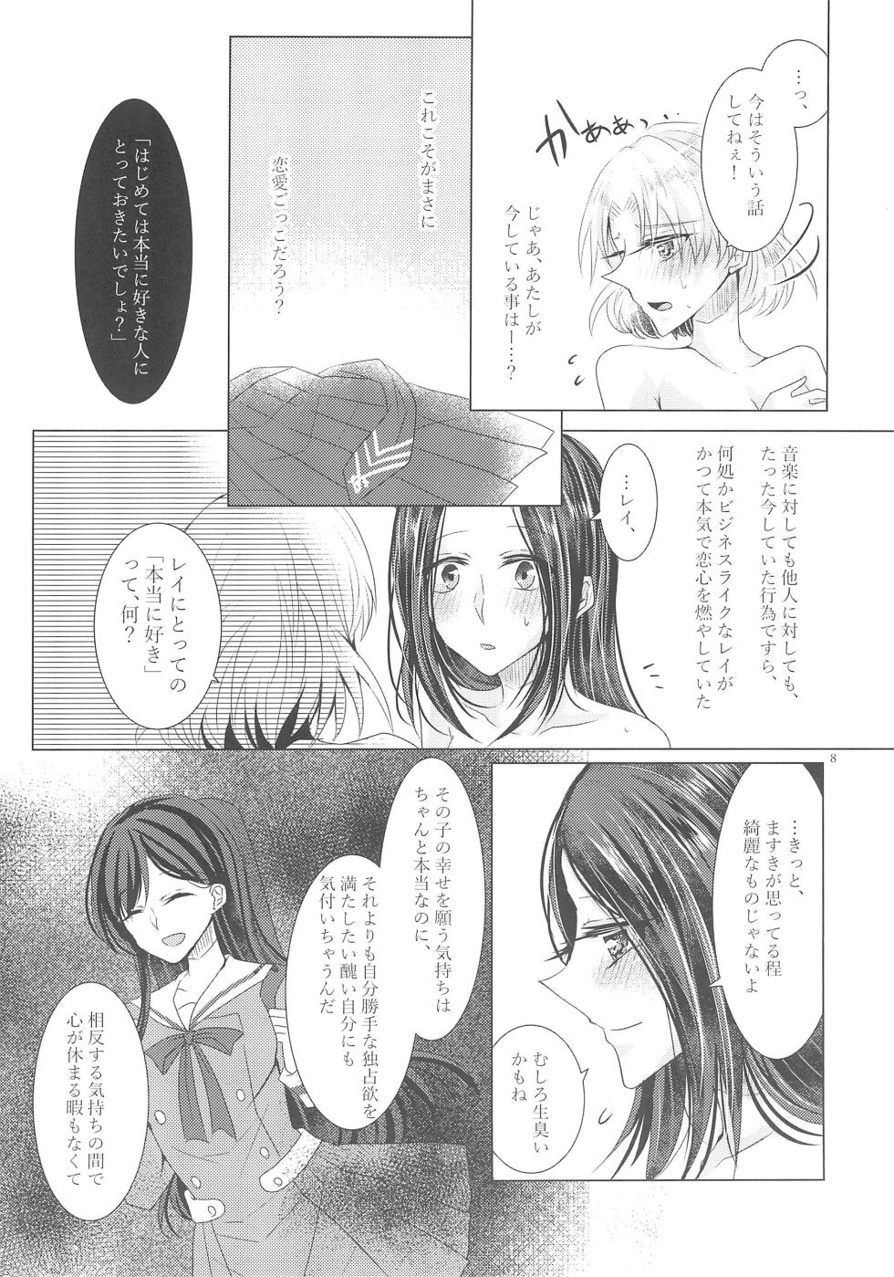 [Thrylos (Suu)] Tousaku Romance (BanG Dream!) - Page 10