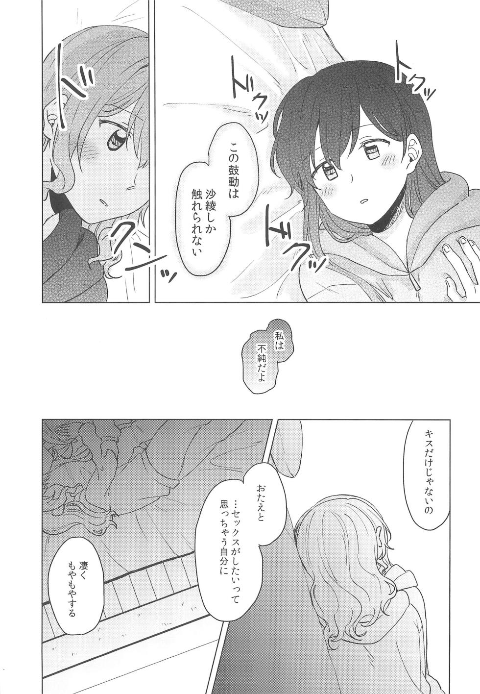 (BanG Dreamer's Party! 9th STAGE) [Tobatya2ke (Miso Tya)] Junsui Night  (BanG Dream!) - Page 21