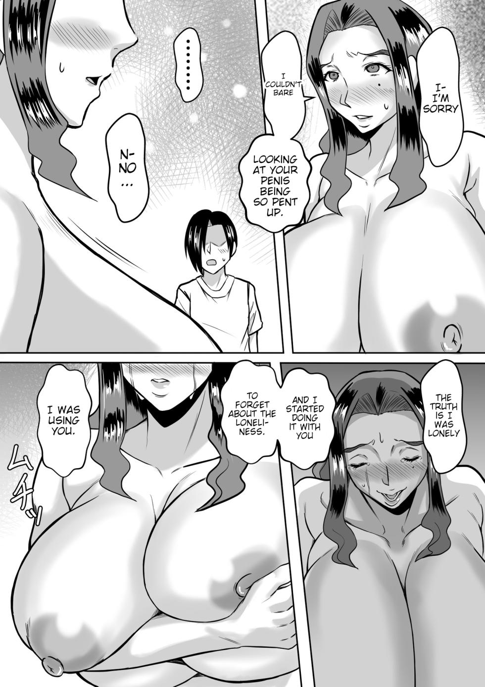 [Karakuri Korokke] Haha to no Yarinaoshi | Fixing things with Naught Mommy  [English] [Poranya] - Page 40