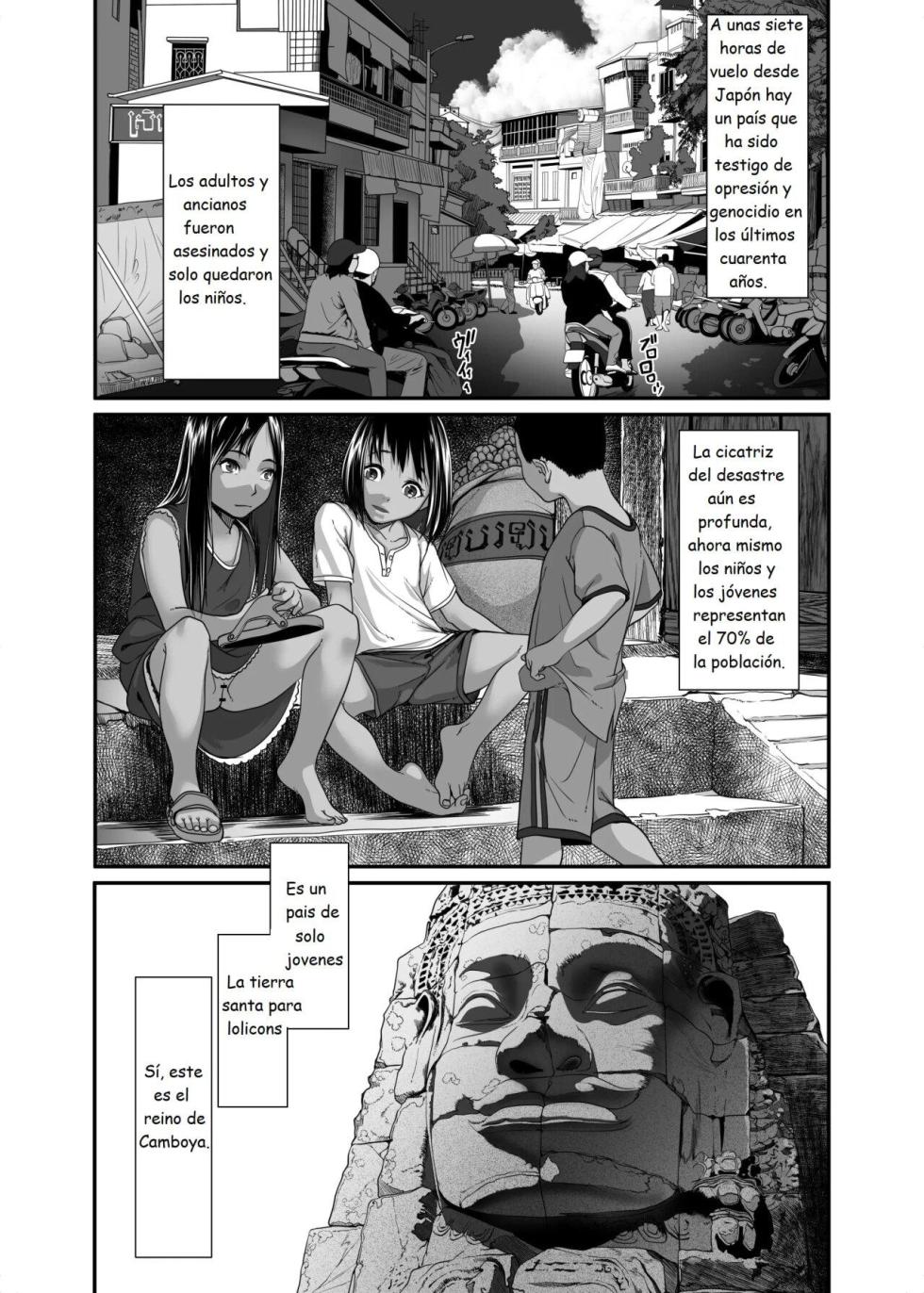 [Haien Kikan (Numata Shizumu)] Asia no Monouri ni Itazura shitara Sex made Shichatta Hanashi | A Story About Messing With an Asian Peddler Until We Ended Up Fucking [Spanish] [RizeTedeza] - Page 3