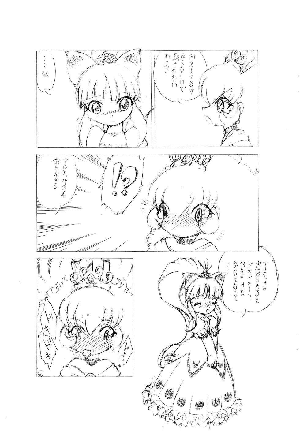 (Puniket 12) [Group 601 (Oki Yukao)] Lioness Heart (Fushigiboshi no Futago Hime) - Page 5