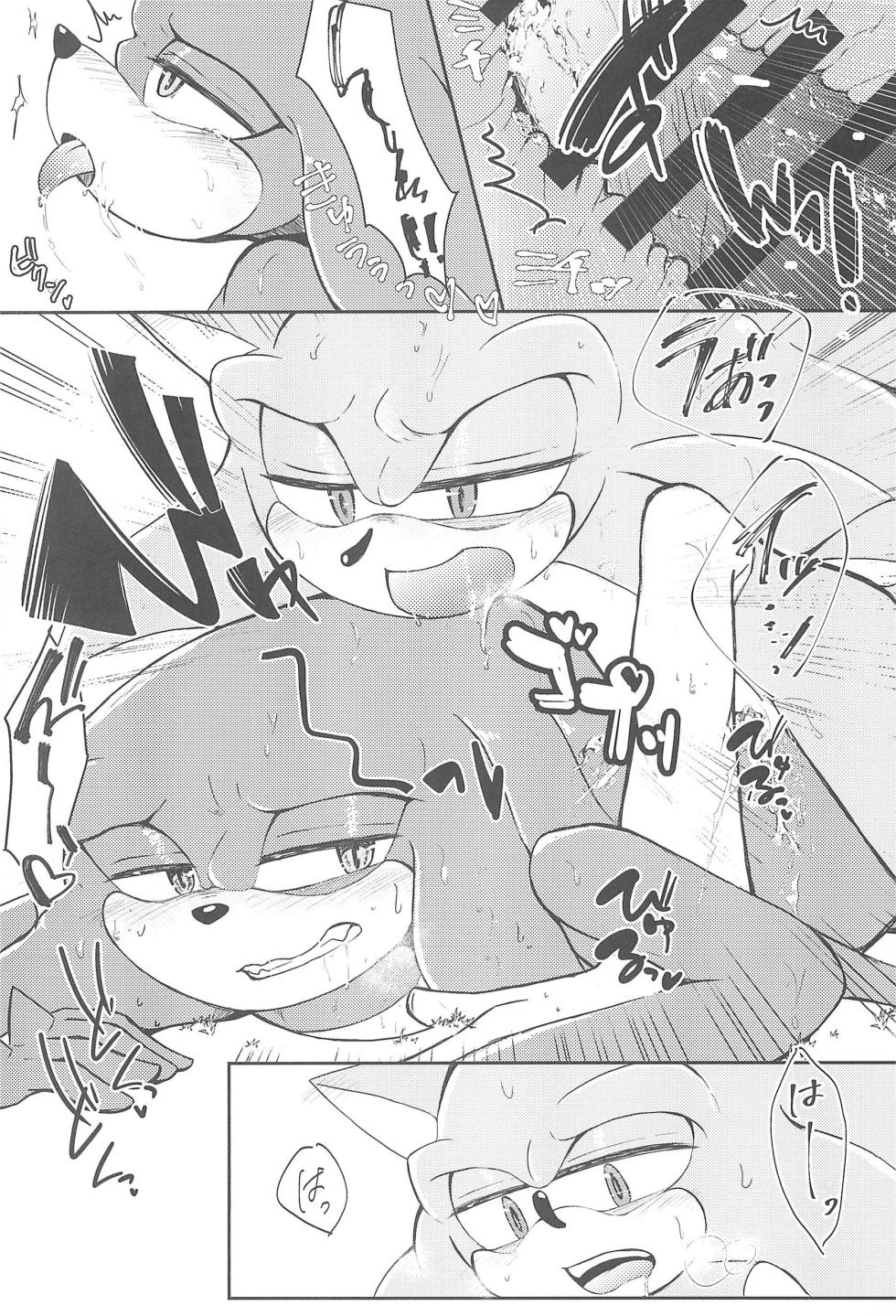 (Sega no Game wa Sekaichi System 18) [Great Escape! (kot)] Hatsujouki o Mukaeta no de Angel Island ni Hinan shitekita (Sonic the Hedgehog) - Page 31