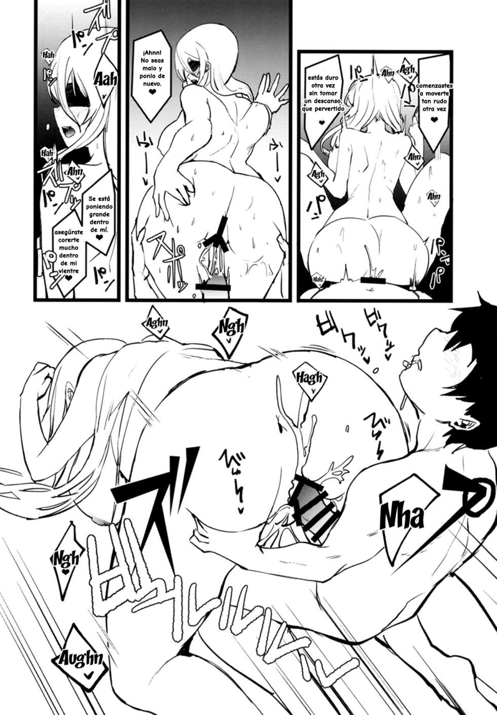[sand (Asahiru Yuu)] Dare mo Shiranai Tsurugi no Otome no Seiseikatsu | La vida sexual de la doncella de la espada que nadie conocía (Goblin Slayer) [Spanish] [Union Anime]  [Digital] - Page 8