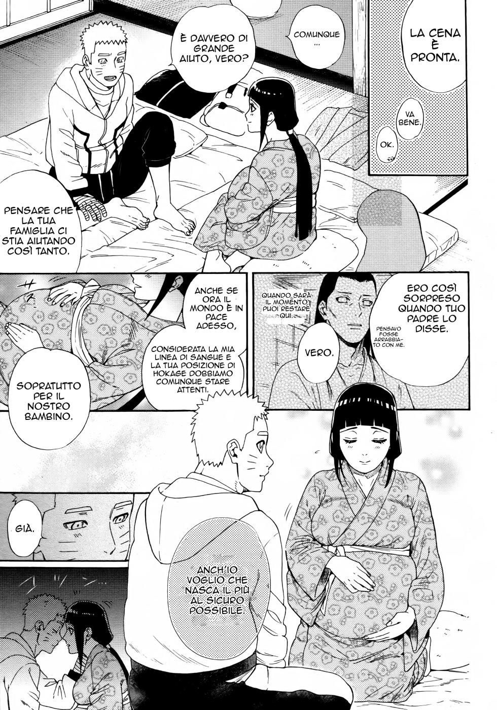 (Chou Zennin Shuuketsu 2019) [a 3103 hut (Satomi)] Maternity May Club (Naruto) [Italian] - Page 8