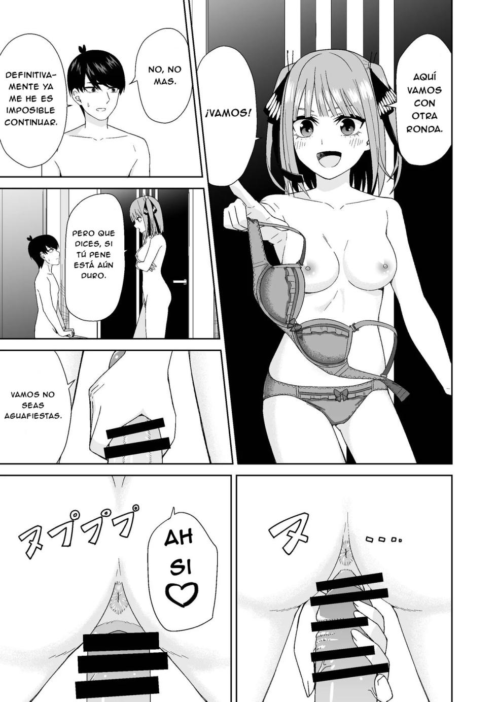 [Team Kid (k-ya)] Gotoubun no Hajimete (Gotoubun no Hanayome) [Spanish] [Digital] - Page 23
