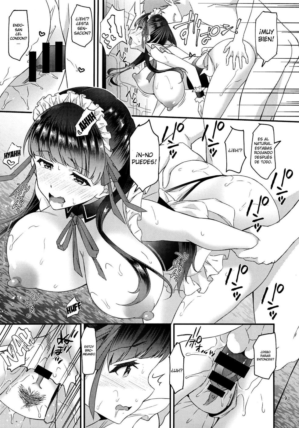 (C96) [Oharaya (Ohara Makoto)] Dahlia 2 ~Free Sex Dekiru Kikonsha Goukon to Nagasareyasui Hitozuma no Hanashi, Sonogo~ [Spanish][Gato Depravado Translations] - Page 8