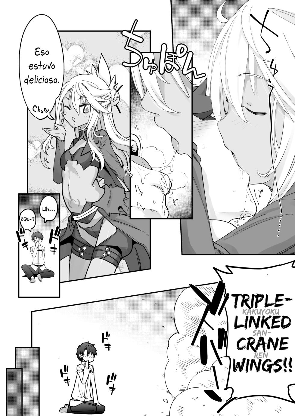 [IRON GRIMOIRE (SAKULA)] Kiss-Ma EX - Kiss Akuma Extend (Fate/Grand Order) [Spanish] - Page 7