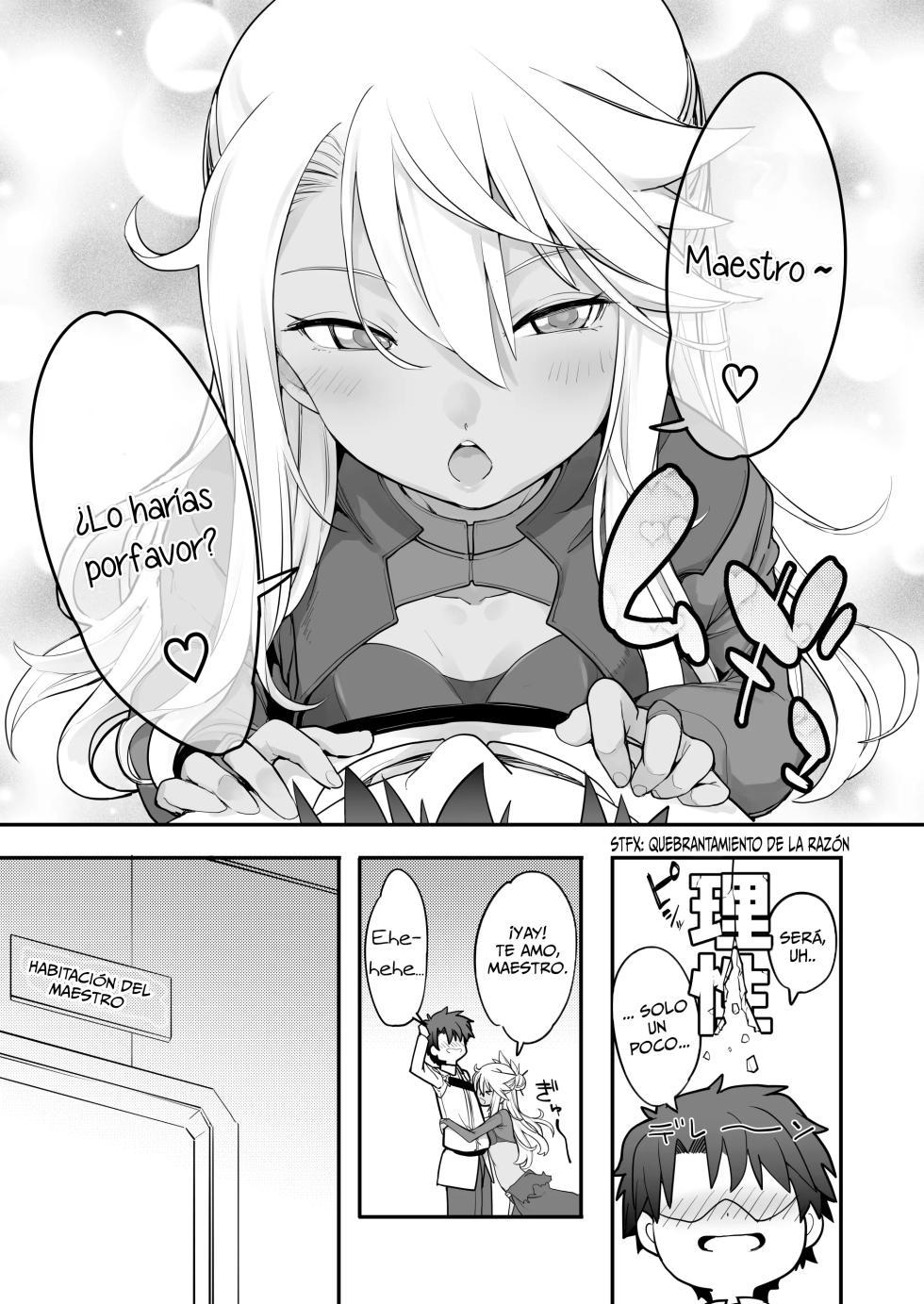 [IRON GRIMOIRE (SAKULA)] Kiss-Ma EX - Kiss Akuma Extend (Fate/Grand Order) [Spanish] - Page 12