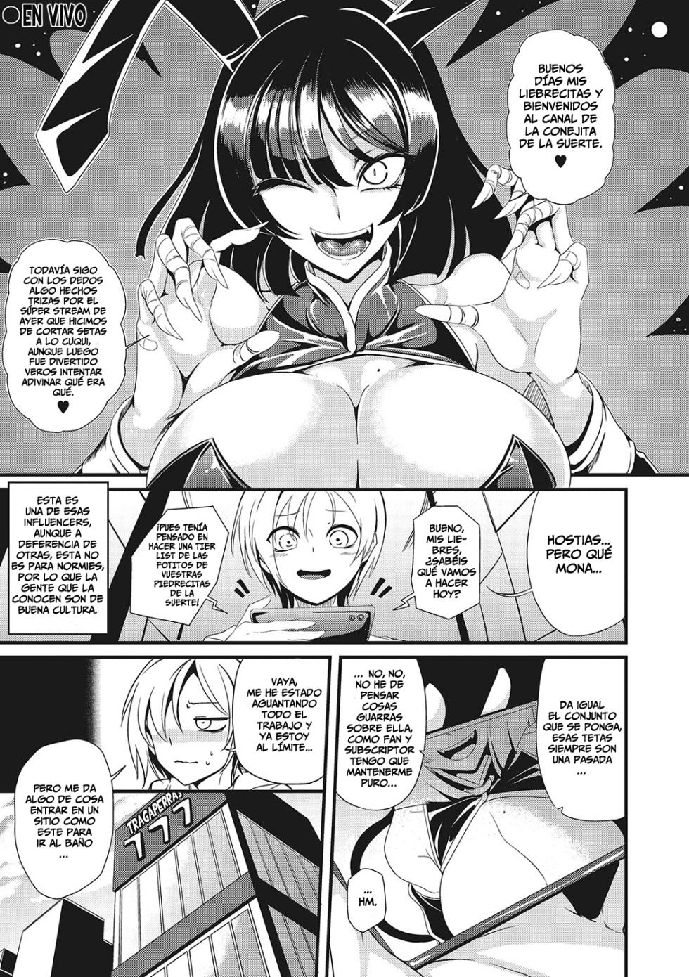 [Ganmarei] La Conejita de la Suerte - Bunny Time (Sanpai Shoujo) [Spanish] [Horchata Scans] - Page 1