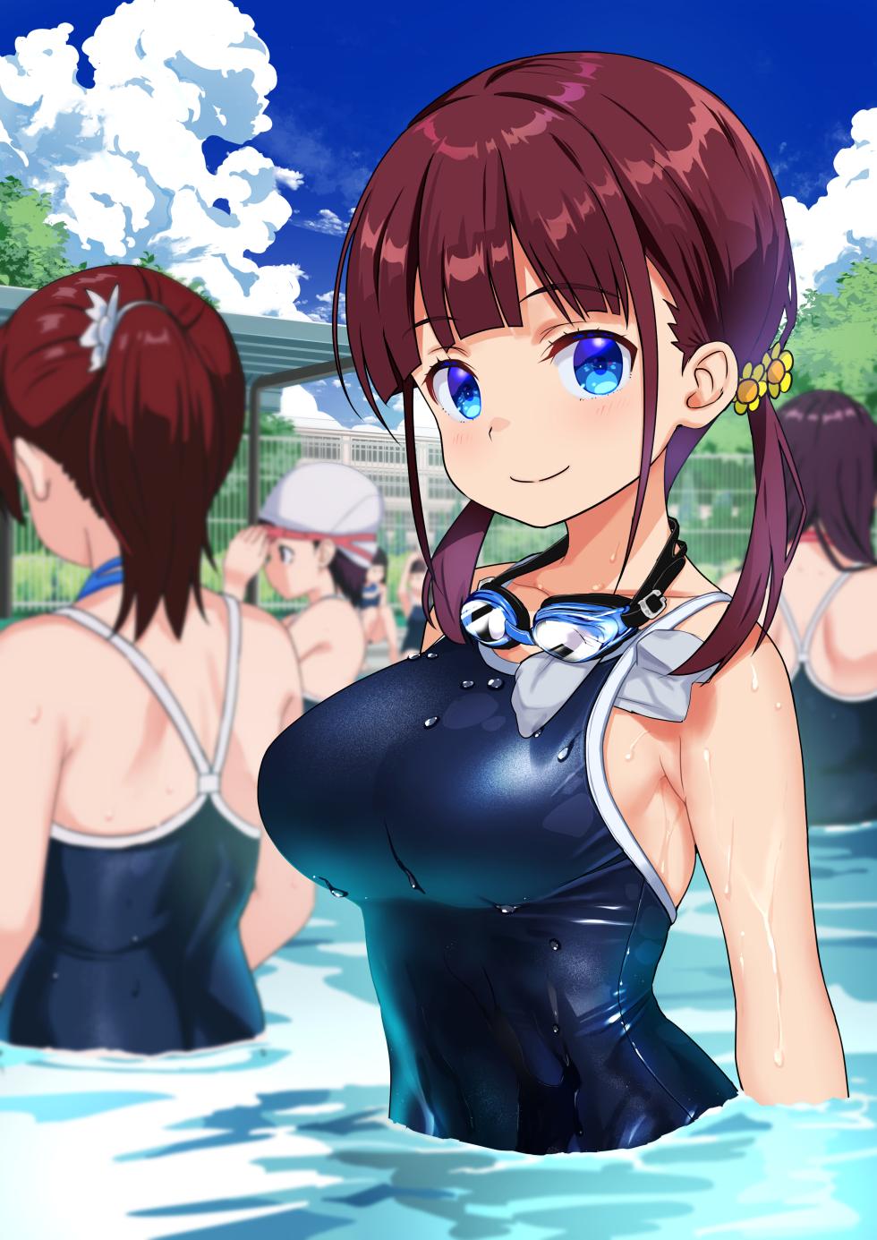 [Himawari Hanabi (Wakana Hanabi)] Shishunki to Honki Sex | Serious Summer Sex At The Pool [English] [spaceMoose] - Page 26