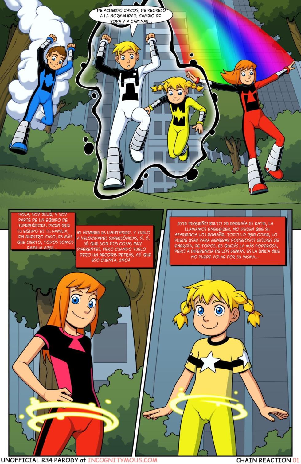 [Incognytimous] Power Pack Chain Reaction 1 (Power Pack) [Spanish] [Ferrand85] Complete - Page 2