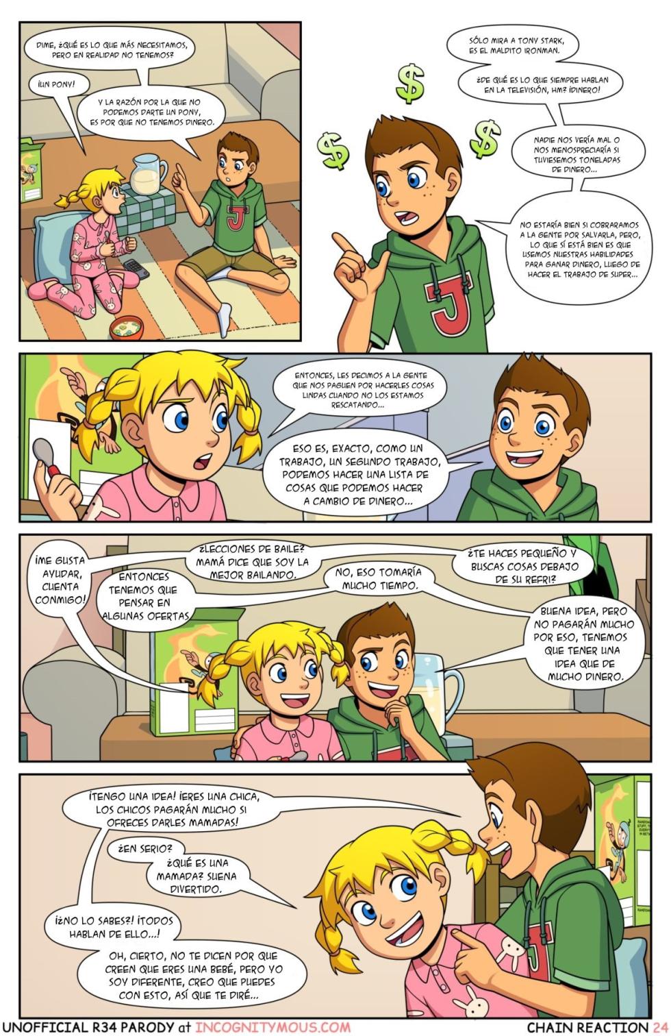 [Incognytimous] Power Pack Chain Reaction 1 (Power Pack) [Spanish] [Ferrand85] Complete - Page 25