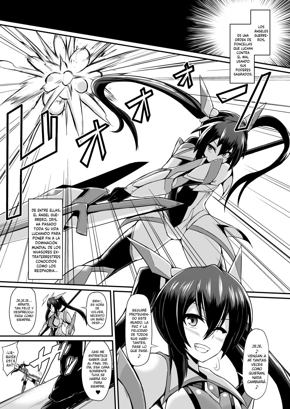 [Ikameshi Shokudou (Ikameshi)] Ángel guerrero Iris -Libro completo-  [Spanish] [Hellsing Scans] [Digital] - Page 6